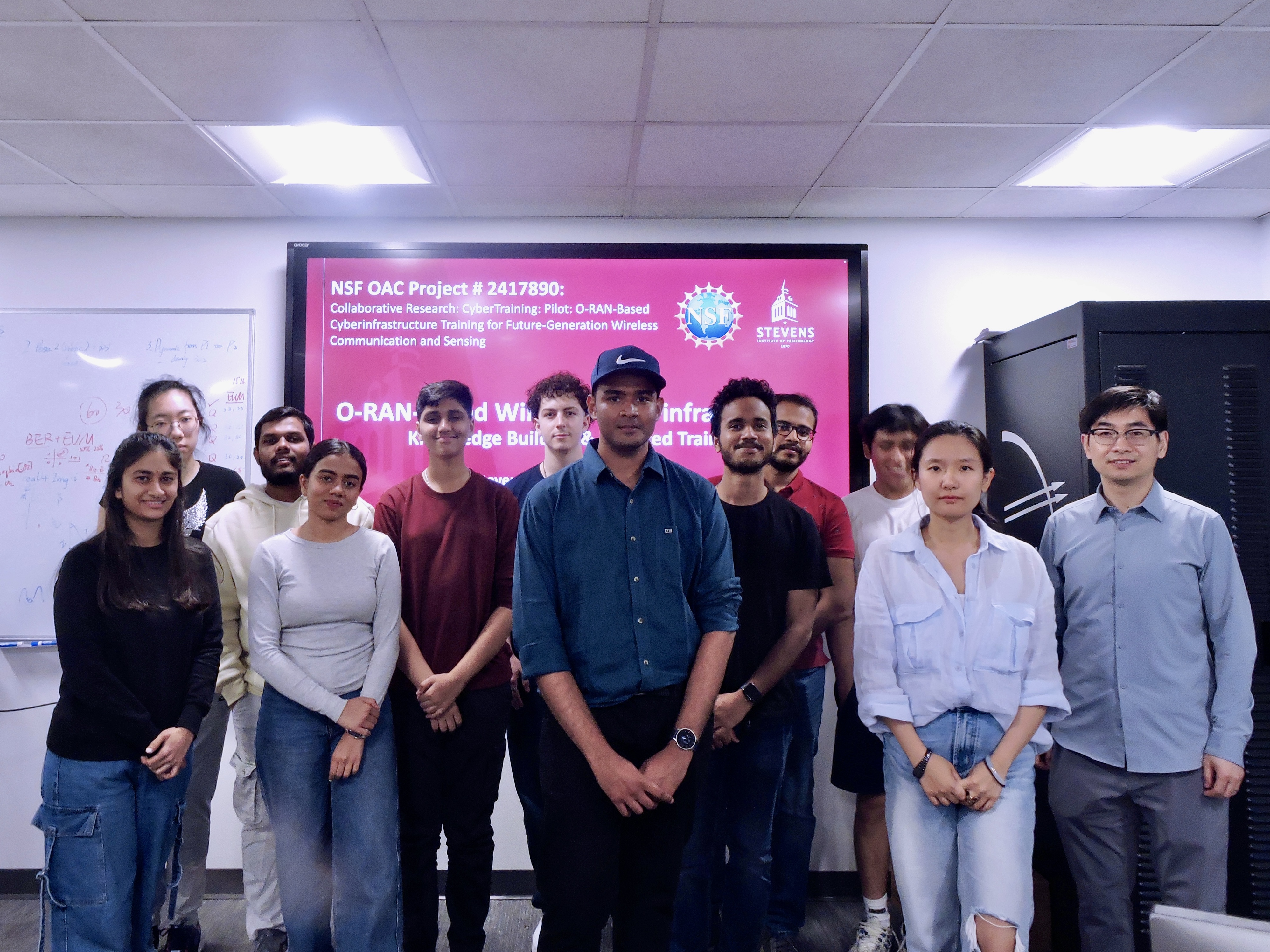 Group photo of project team